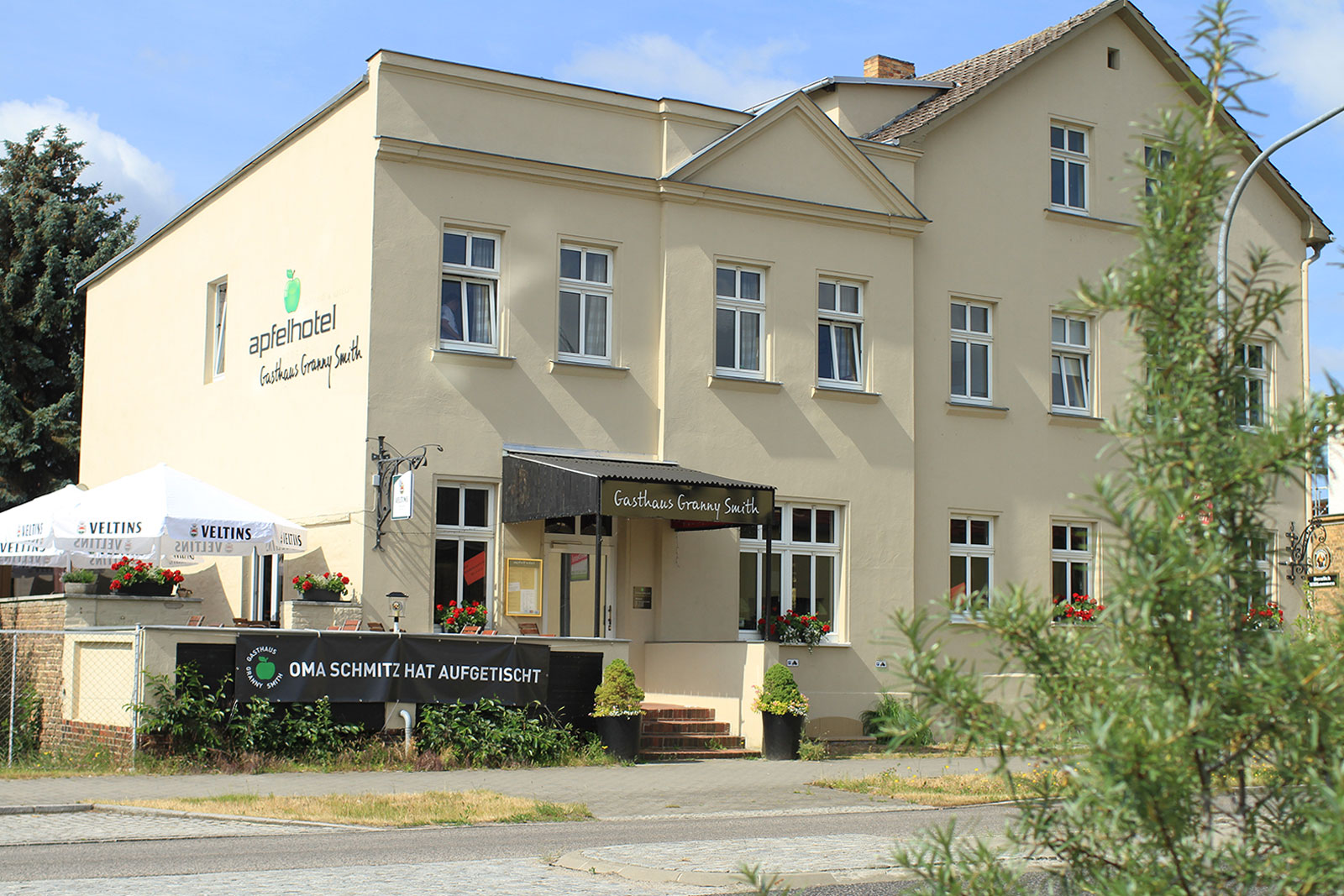 Einrichtung Apfelhotel